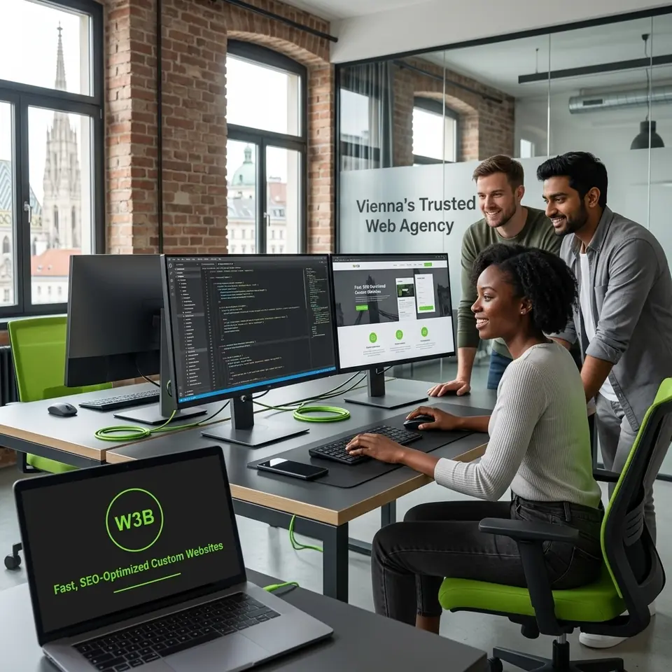 Ein Entwickler skizziert einen Website-Wireframe auf einem Notizblock neben einem Laptop